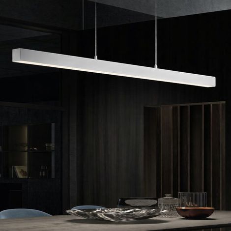 Suspension led horizontale 42W blanc Filetti (1/3)