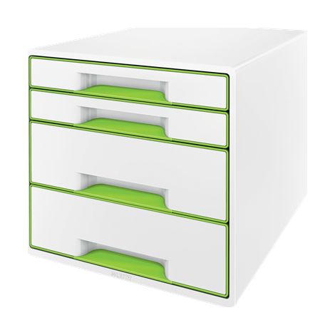 BUC LEITZ WOW DUAL VERDE/BLANCO 4CAJ. 52132054