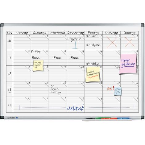 Legamaster, Planning universel Premium, pour 5 personnes/biens (1/5)
