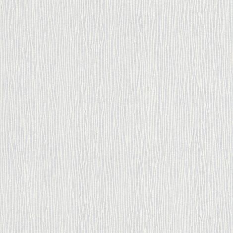 Papier peint uni intissé simple Papier peint à peindre avec motif animal en blanc Papier peint avec lignes courbes (1/4)