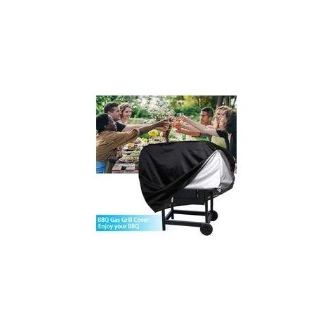 Housse imperméable pour barbecue d'extérieur, tissu Oxford — (1/4)