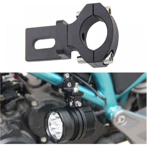 22-26mm Universal Motorcycle Handlebar Headlight Bracket, LED Spotlight Mount Holder Tube Clamp, Motorcycle Work Light Mounting Clamps Spotlight Extension Brackets (1/3)