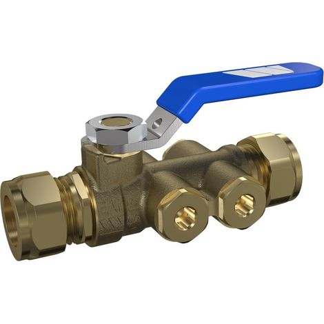 Clapet antipollution BASIC CC avec vanne à boisseau sphérique DN20 - Compression 22 mm - Watts