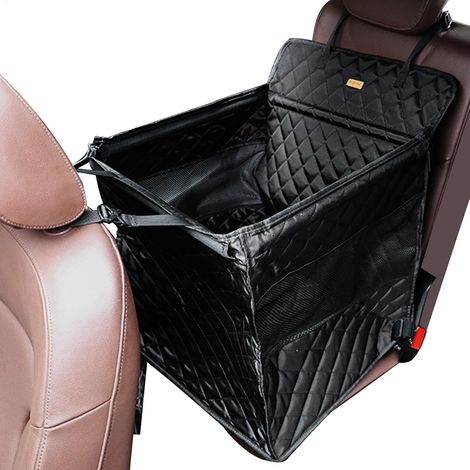 Grand siège pour chien, extension de siège arrière pour chien, hamac en tissu Oxford pour siège de voiture, 45 x 45 x 45 cm, housse de tapis pour animaux de compagnie (1/5)