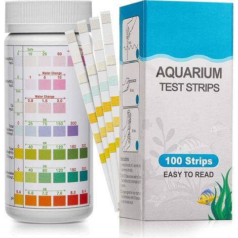 Testeur bandelettes piscine 7 en 1 100 unités analyse dureté chlore libre alcalinité pH lecture rapide et précise pour eau de piscine saine et sécurisée (1/5)