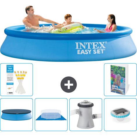 Intex Piscine Easy Set Ronde - 305x61 cm - 7-pièces S74 (1/5)