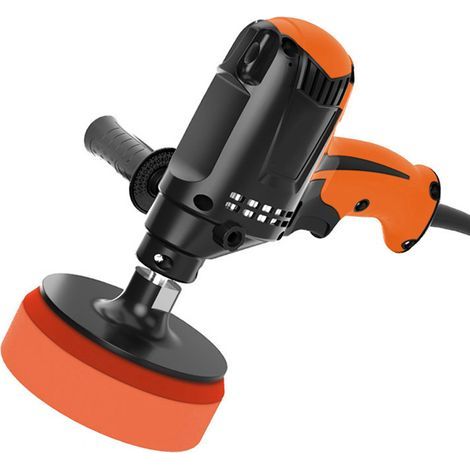 125mm car polisher with polishing pads, 6 adjustable speeds, 900W power. Suitable for car polishing, floor waxing, metal descaling, and waxing (1/5)