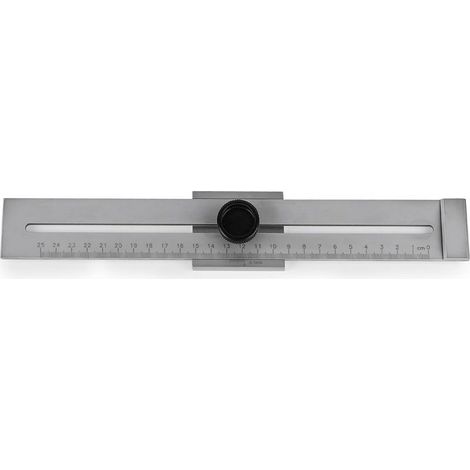Rule of marking of precision 250 mm, tool of tracage, trusquin for the marking precise and the trace of repere and of line auxiliary. (1/5)