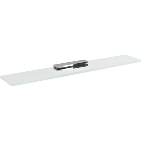 Sapho Pirenei - Étagère, longueur 50 cm, verre transparent/chrome MY009-13