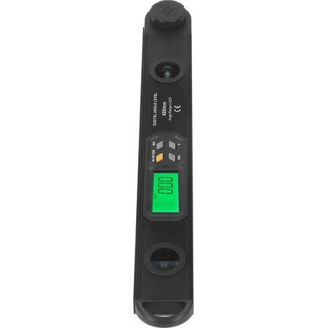 Règle de recherche d'angle 400 mm, écran LCD, numérique, en alliage d'aluminium, pour le travail du bois. (1/5)