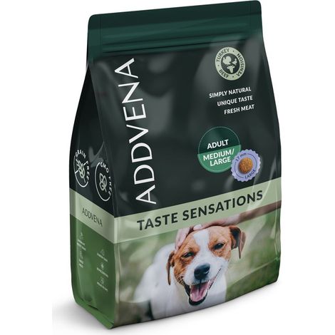 ADDVENA SENSATIONS TASTIQUES pour chiens adultes de races moyennes et grandes 2,5 kg (1/5)