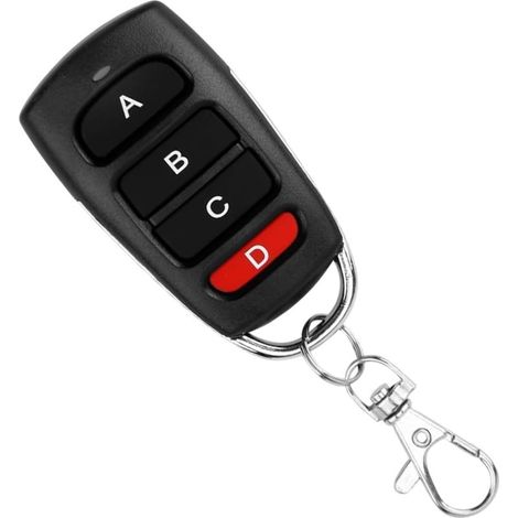 Télécommande universelle pour porte de garage, 433,92 MHz, 433 MHz, 433 MHz, avec porte-clés, pour voitures, portes de garage, portails, interrupteur de volet roulant