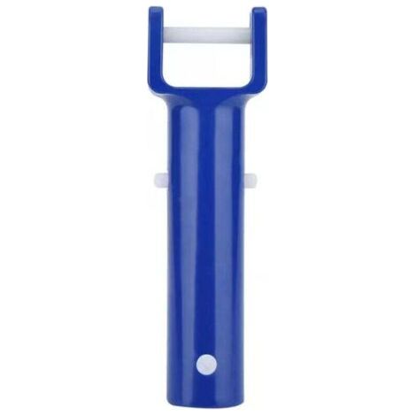 Poignée en Plastique Remplacement Nettoyeurs Nettoyage des Accessoires De Piscine Télescopique Accessoire De Piscine Balayer Outil De Piscine Outil À Vide Abdos Blue (1/4)