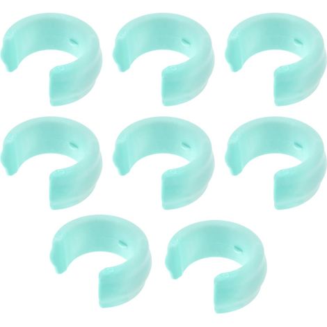 Poids de tuyau piscine - Lot de 8 - Plastique résistant - Stabilisation immersion - Compatible Zodiac Hayward - 45,7 x 29,6 mm (1/5)