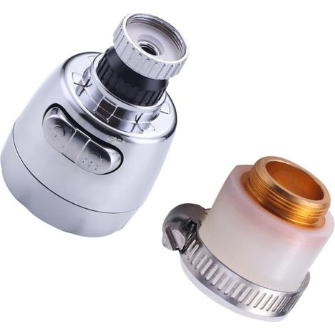 Robinet économie multifonction, aérateur filtre avec connecteur évier, rallonge buse (1/5)