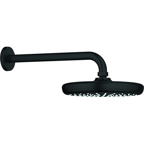 Kopfbrauseset Tempesta 210 102218 286mm 1 Strahl 8,5l matt black (1/3)