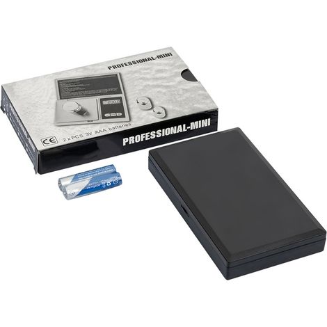 Balance numérique de poche 200g x 0,01g, balance de bijoux précise, conversion de 4 unités, écran HD, mini balance compacte. (1/5)