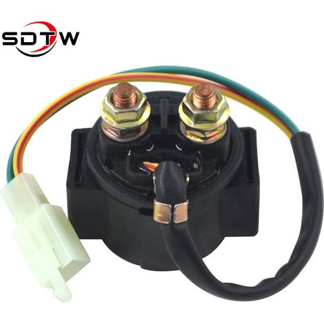 Relais démarreur compatible GY6, Arctic Cat, Honda, Polaris, Suzuki (1/5)