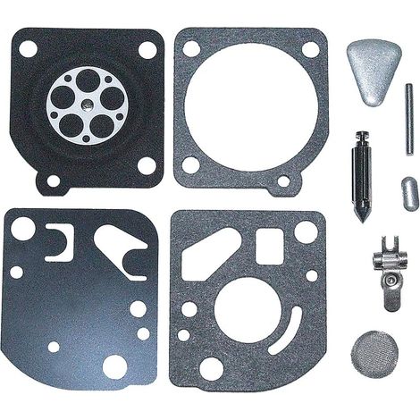 Kit de réparation de carburateur pour Zama RB-27 C1U-K10A C1U-K12 C1U-K21 C1U-K22 C1U-K23 C1U-K23B C1U-K30 C1U-K35 C1U-K35A, C1U-K45. (1/5)