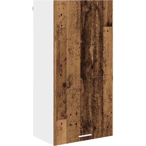 Armadio sospeso moderno capacità di stoccaggio 50 x 31 x 100 cm in legno ingegnerizzato bianco 020053391
