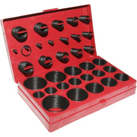 Kit Guarnizioni O-ring Metrici Set 419 Pz Anelli Elastici Assortiti In Valigetta (1/3)