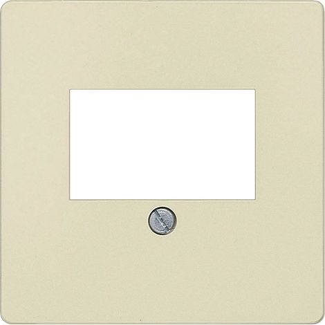 Siemens DELTA i-system Piastra di copertura per scatola di connessione TAE/altoparlante, bianco elettrico, 5TG25932