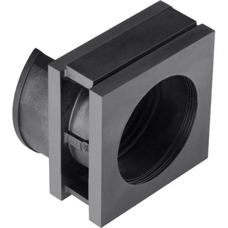 HellermannTyton VP-L32-33Ins-sgl-PL-BK Embase simple sans halogène TPE noir 1 pc(s)