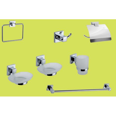 4CF SERIE BAGNO PZ.7 CROMO "GEO" (1/2)