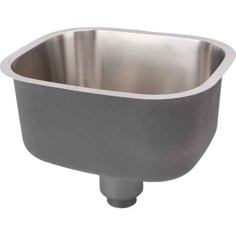 Stainless Steel Kitchen Sink, Size 38.5x32.5 cm (1/5)