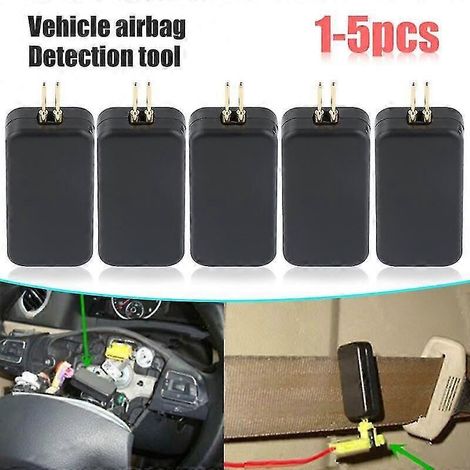 Simulateur d'airbag SRS pour voiture (1 pièce) : diagnostic et inspection des défauts de contournement de l'airbag. (1/4)