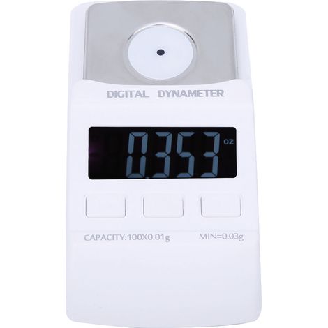 Platine vinyle portable 100 g/0,01 g, écran LCD numérique, manomètre de pression pour stylet et aiguilles (1/5)