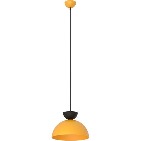 Lampada a sospensione LUNARO arancio/nera GX53 12W Emibig (1/5)