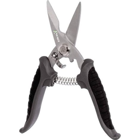 Ciseaux Coupe-Tout 180 mm - Acier Inox - Résistants et Pratiques - Fiable - D-Work