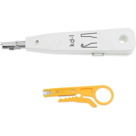 Boîtier De Raccordement - Boîtier De Distribution Réseau CAT5 CAT6 CAT6A CAT7 - Pour Prise Murale RJ45 Téléphone Et Réseau - 1 Pièce (1/5)