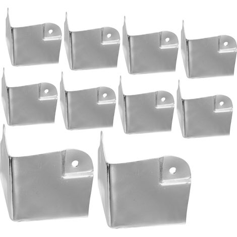 10 protège-coins décoratifs, bois, pour boîtes et décoration (1/5)