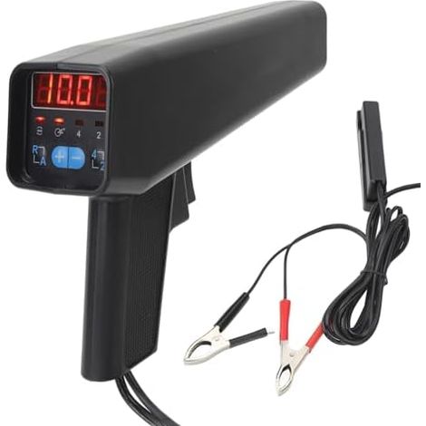 Lampe De Calage D Allumage Numerique 12 V Outil Diagnostic Moteur Avec Affichage Led Pour Voiture Moto Bateau Reglage L Avance - (1/5)
