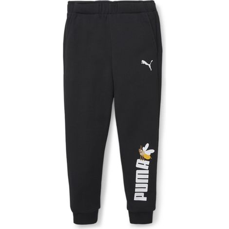 Pantaloni della tuta per bambini Puma SMALL WORLD TR, neri, codice 67013201, taglia 92.