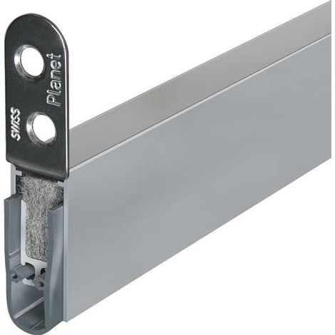 Planet  ASSA  ABLOY  junta  de  puerta  HS  1-s.L.960mm  aluminio  plata  HLT  -  77096 (1/5)