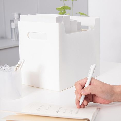 Faltbare Ablagebox mit zwei Griffen, Organizer (1/5)