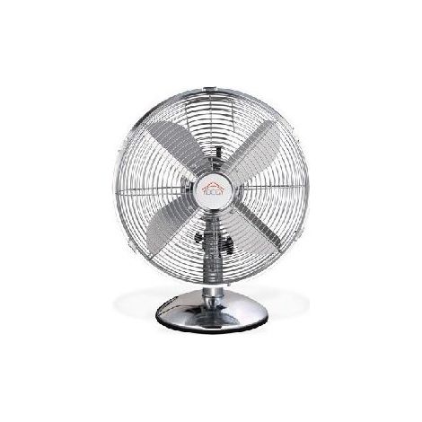DCG Eltronic VE1612 SS ventilatore Cromo, Argento (1/2)