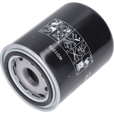 Ölfilter zum Einschrauben für 37-55 kW Luftkompressoren, Ersatzteil WD1374, Filterpatrone mit Gewinde. (1/5)