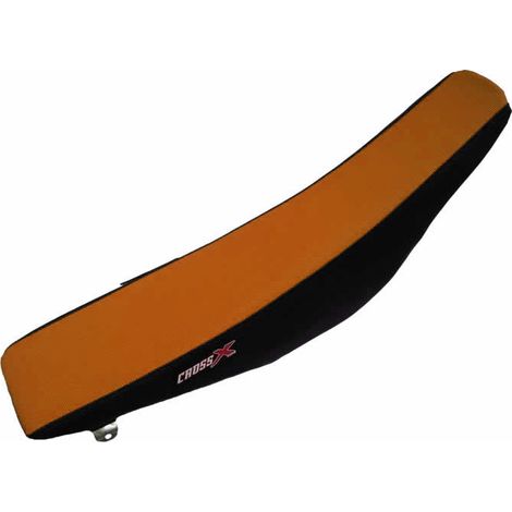 HOUSSE DE SELLE compatible avec les motos des marques KTM SX - SXF - EXC - TOP ORANGE- SIDE BLACK