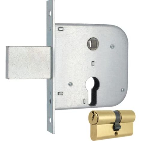Serratura Cancello Infilare 133 Mg M1 20 F 50 mm 2 Pezzi