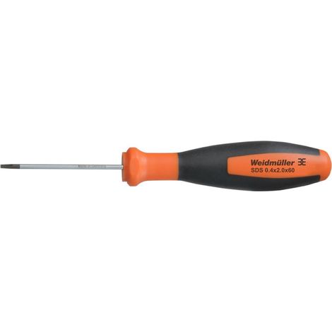 Weidmüller SDS 0.4X2.0X60 Cacciavite a taglio Larghezza della lama: 2 mm Lunghezza della lama: 60 mm (1/2)