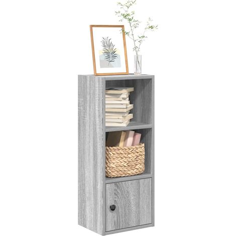 Bücherregal Grau Sonoma 31x24x77 cm Holzwerkstoff (1/5)