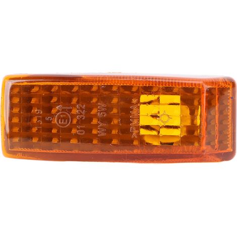 Phare latéral housing ABS jaune 1248202321 pour Mercedes-Benz C, E, S, SL, W124, W140, R129 - 1 pièce. (1/5)