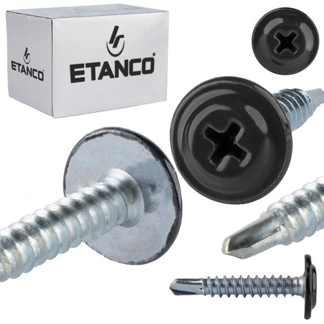 Conectores de montaje GM-B 4,2x25 mm RAL 9005 (1/5)
