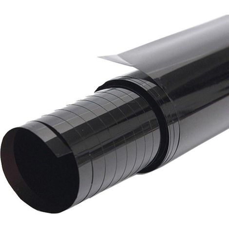 Auto Tönungsfolie 70% VLT 60x600cm Schwarz Sichtschutz Sonnenschutz (1/5)