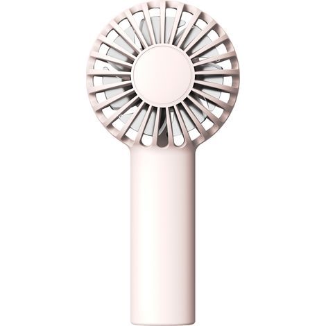 Ventilateur portable sans fil rechargeable par USB, idéal pour le camping, la randonnée et les pique-niques d'été. (1/5)