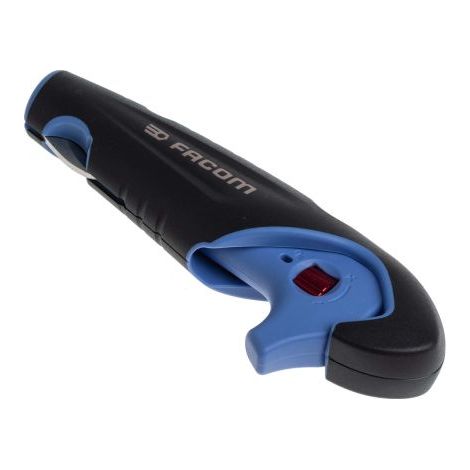 Facom – Pince à dénuder multifonction 4 à 28 mm – Système à gâchette – Lame auto-pivotante – Pour câbles ronds en PVC